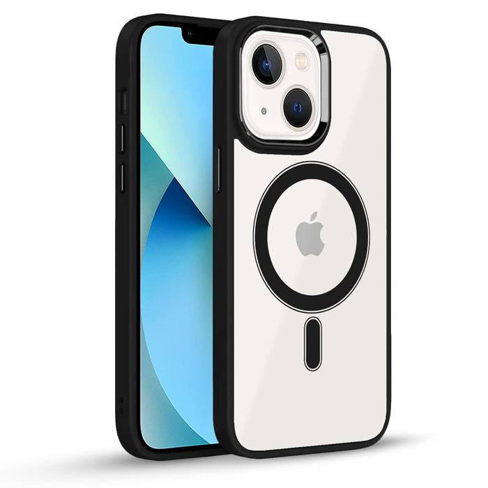 Iphone 11 11 Pro 11 Pro Max 12 12 Pro 12 Pro max Case Magsafe Acrylic IP  11 PRO MAX, Putih