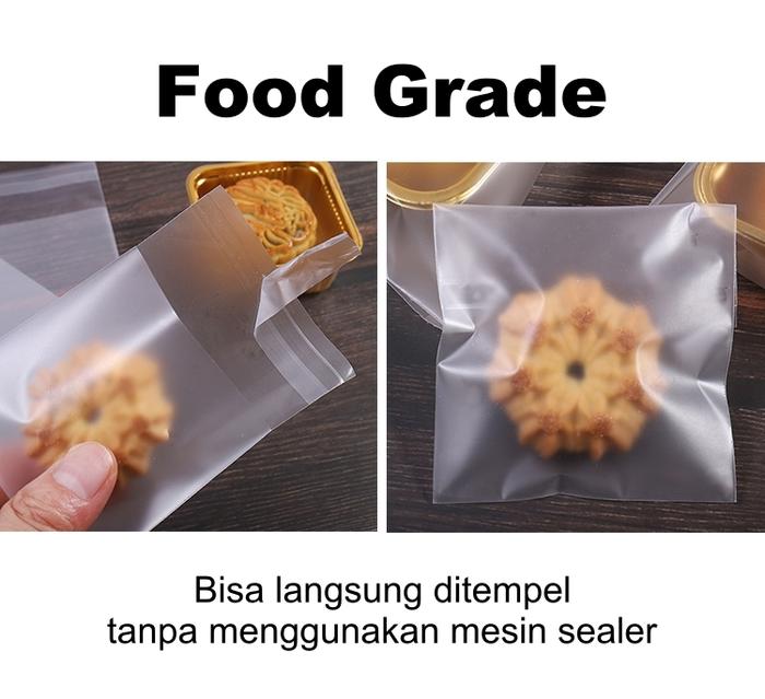 Gambar Plastik Cookies Polos Doff 7 x 7, 10 x 10, 12 x 12, 14 x 14 - 7x7 dari Hoon Store undefined Tokopedia