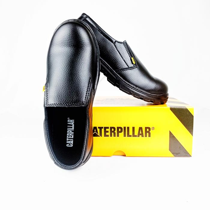 Gambar Sepatu Safety Caterpillar Slip-on - Sepatu Safety Slop - Sepatu Kerja - 43 dari LFMerpati undefined Tokopedia