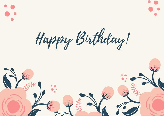 Gambar Kartu Ucapan Ulang Tahun - Kartu Happy Birthday - Birthday Card - Design 1 dari Urban Arte undefined Tokopedia