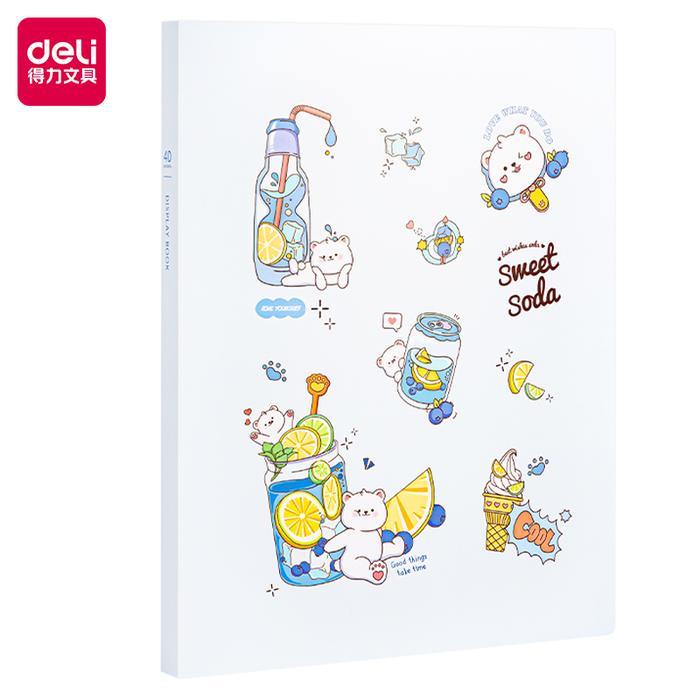 Gambar Deli Display Book Document Holder Map Dokumen A4 30 40 60 Slot PQ31X - 30, Biru dari Deli Stationery Indonesia undefined Tokopedia