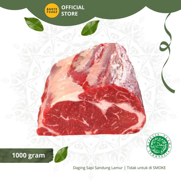 Gambar [Bante Foodz] Daging Sapi Sandung Lamur Premium 1Kg - Beef Brisket Kualitas Terbaik 1000 Gram Halal Less Fat & Brisket Variants - less fat dari Bante Foodz Official Store undefined Tokopedia