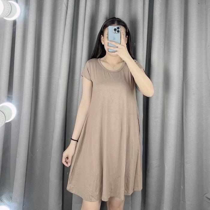 Gambar DRESS MOLA 993 I SWING DRESS I DRESS WANITA BABYDOL VIRAL Dres Korean - COKSU dari ROXY MAS JAKARTA undefined Tokopedia