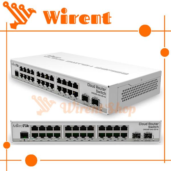 Gambar Mikrotik CRS 326 | CRS326-24G-2S+ | CRS326-24S+2Q-RM - 326-24G-2S+IN dari Wirent Shop_NEW undefined Tokopedia