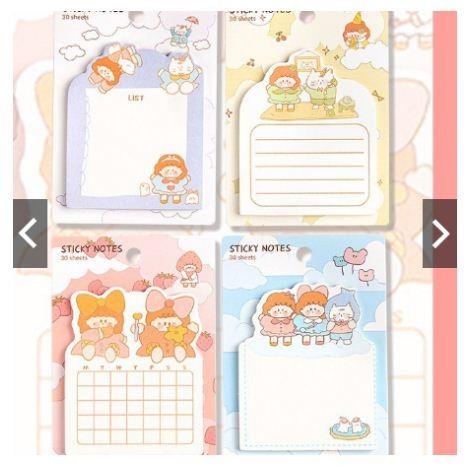 Gambar Sticky Note Motif Kartun Lucu Sticky Notes Penanda Halaman 40 Halaman - STICKY PINK dari PAYDAY STORE_NEW undefined Tokopedia