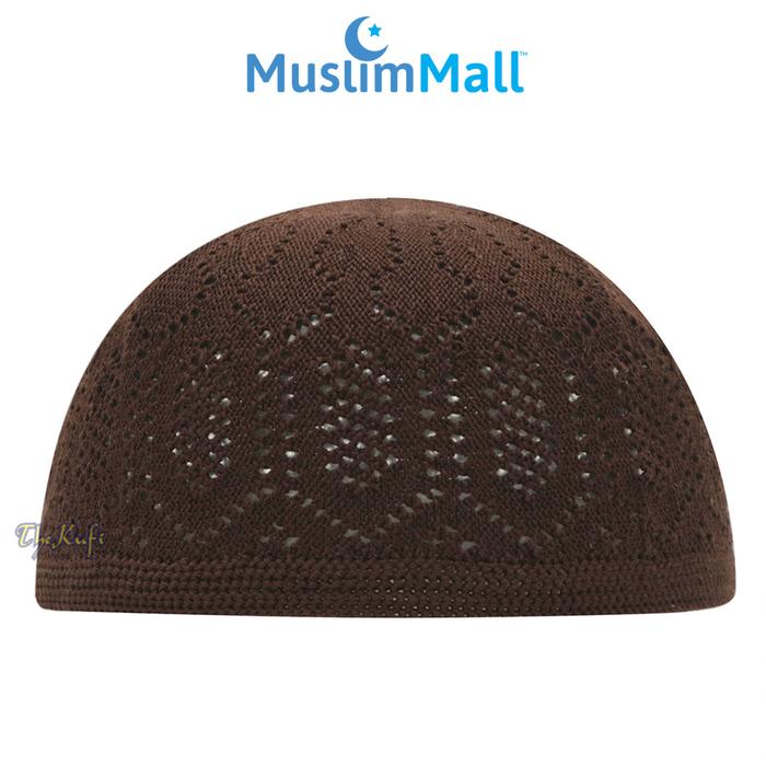 Gambar Peci Mercan Turki Rajut Bahan Elastis Adem Warna Hitam Merek - TheKufi - Coklat Tua, XS - No.7 dari Muslim Mall undefined Tokopedia