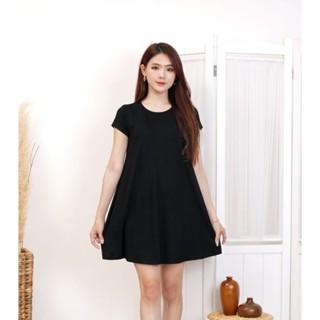 Gambar DRESS MOLA 993 I SWING DRESS I DRESS WANITA BABYDOL VIRAL Dres Korean - Hitam dari ROXY MAS JAKARTA Jakarta Pusat Tokopedia