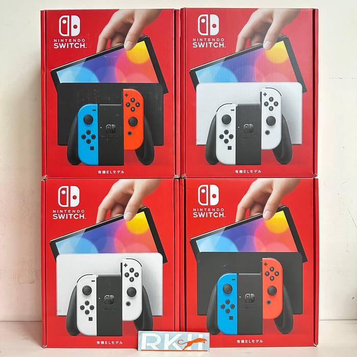 Gambar Nintendo Switch OLED Console Original Full Game - OLED New, 128GB dari RKH OFFICIAL STORE undefined Tokopedia