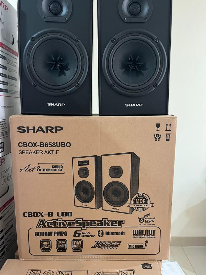 Gambar SHARP Speaker Aktif CBOX-B658UBO / CBOX-658UBO - Extra Bubble dari ayrienshop undefined Tokopedia