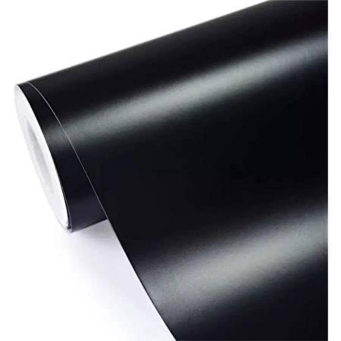 Gambar sticker skotlet hitam doff 1 roll - Hitam Doff, 15 Meter x 45cm dari Rio Sticker02 undefined Tokopedia
