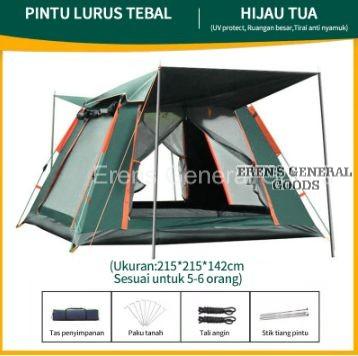 Gambar TERMURAH! Tenda Camping Kapasitas 5-8 Orang Lipat Outdoor Waterproof - Tenda4-6 Orang dari Erens General Goods undefined Tokopedia