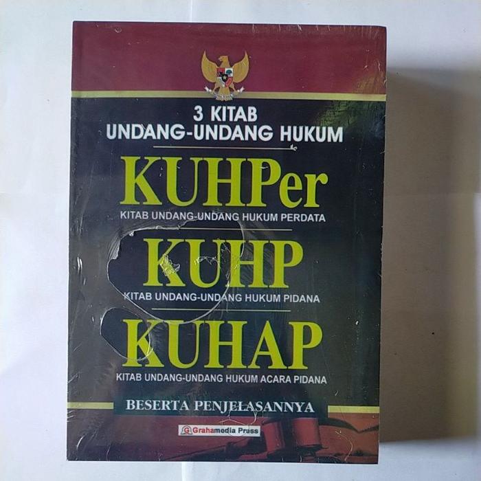 Kuhper Jual Kitab Undang-undang Hukum 3 : Kuhper - Kuhp - Kuhap Di Seller ...