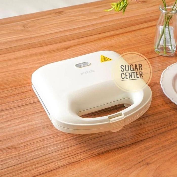 Gambar Kris Pemanggang Roti Sandwich/Kris Sandwich Maker 2 Slice/Alat Pembuat - Putih, 2 Slice dari UBREAKFIX undefined Tokopedia