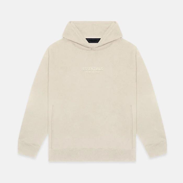 Gambar Fear of God FOG Essentials FW23 Hoodie Crewneck (100% Original) - Cloud Dancer, Hoodie dari GrailedhypeStore undefined 3 Tokopedia