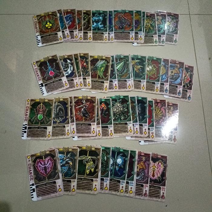 Rouzer Card Jual Custom Rouzer Card Kamen Rider Blade Di Seller Sweet Shop ...