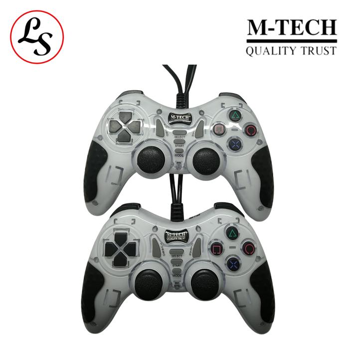 Jual M-TECH GAMEPAD Joystick Stik Stick PS PC Double Turbo Mtech MT ...