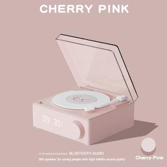 Gambar Round-X11 Atomic Speaker Bluetooth Jam Alarm Speaker Retro bentuk - X11 Pink dari Nofunid undefined Tokopedia