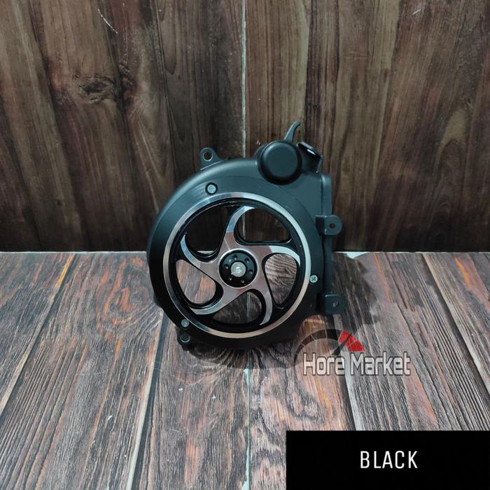 Gambar SPINNER + TUTUP KIPAS BEAT FI DELUXE ESP SCOOPY PRESTIGE NEW STREET - BLACK, GENIO/BEATDELUX dari HORE MARKET_NEW undefined Tokopedia