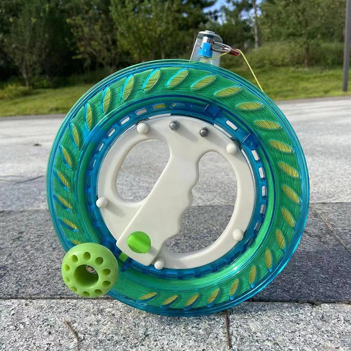 Gambar 16cm 20cm Penggulung Senar Layangan Otomatis Dengan Benang Dan Kunci - 300m+lock dari Momen Hati undefined Tokopedia