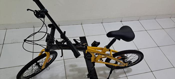 Gambar SECOND - SEPEDA LIPAT FOLDING BIKE ODESSY LP 20" 2036 PHYTON 7 SPEED - sepeda dari Easy Shop Jkt undefined Tokopedia