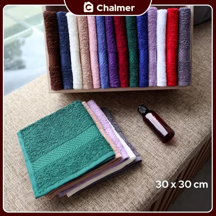 Gambar HANDUK MANDI Dewasa Polos Kecil Besar Jumbo Bath Towel - Chalmer Putih dari Yalie Shop undefined Tokopedia