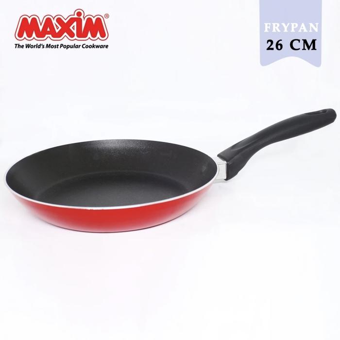 Gambar TEFLON MAXIM | VALENTINO FRYPAN UKURAN 18-20-22-24-26 CM - 26 CM dari puspita perabot undefined Tokopedia