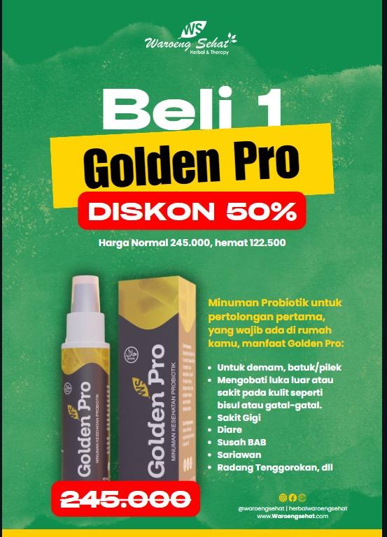 Gambar Golden Pro / Minuman Probiotik dari Waroeng Sehat Store undefined Tokopedia