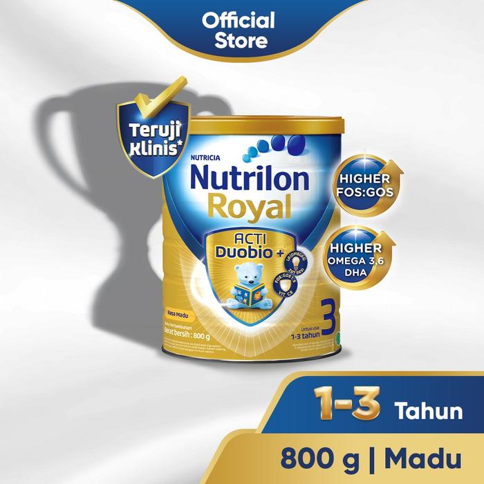 Gambar nutrilon royal actiduobio 3 800gr - vanila dari Sweet Outer undefined Tokopedia