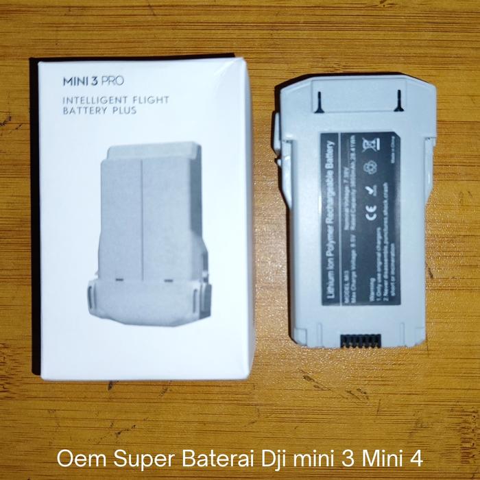 Gambar BATERAI BATTERY DJI Mini 3 Pro Mini 4 Pro Intelligent Flight Plus 3850 - OEM 3850mah dari bekasigameDji undefined Tokopedia