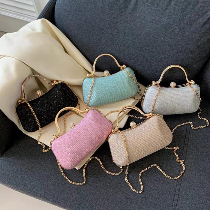 Promo Clutch Bag GD18024 Tas Pesta Rantai Wanita Bling Blink