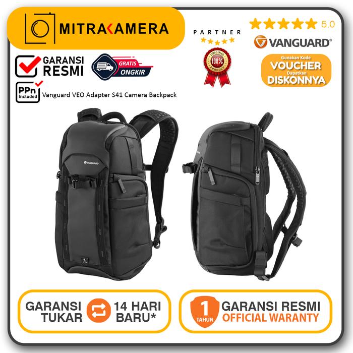 Gambar Vanguard VEO Adapter S41 Camera Backpack - BLACK dari MitraKamera Bandung undefined Tokopedia