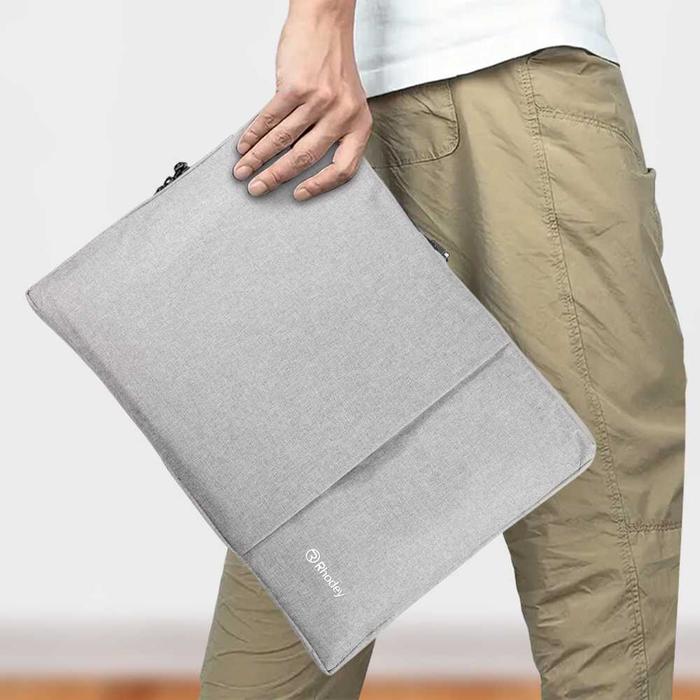 Gambar Tas Laptop Sleeve Macbook Soft Case Waterproof Shockproof L123F - Abu-abu, 11inch dari cara-store undefined Tokopedia