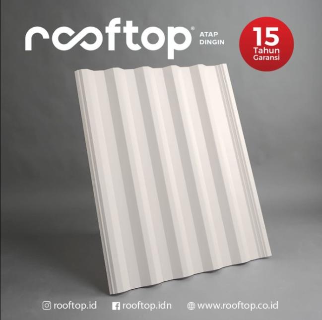 Gambar ATAP DINGIN uPVC ROOFTOP Atap UPVC Rooftop i-series - Putih dari ANUGERAH BANGUNAN JAYA undefined Tokopedia