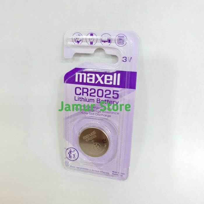 Gambar Original 100% Maxell CR2025 Baterai Batre Battery Ori Asli BATERE 1Pc  Batrai - cr2025 dari Jamur Store' undefined Tokopedia