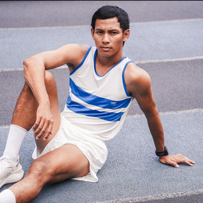 Gambar Corsa Running Singlet Classic White - 3XL dari Manta Liberta_NEW undefined Tokopedia