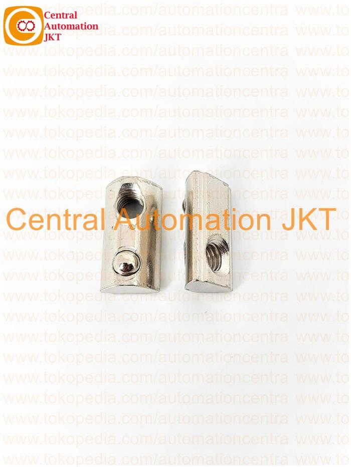 Gambar T Nut M6 Tee Nut T Spring Nut 40-M6 30-M6 Aluminium Profile - M6 3030 dari Central Automation JKT undefined Tokopedia