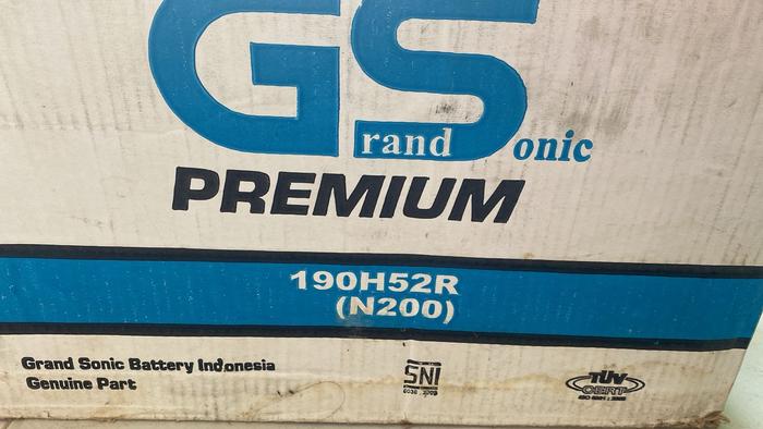 Jual GS Premium - Aki Accu Genset N200 (Baterry Aki Basah) - Kota