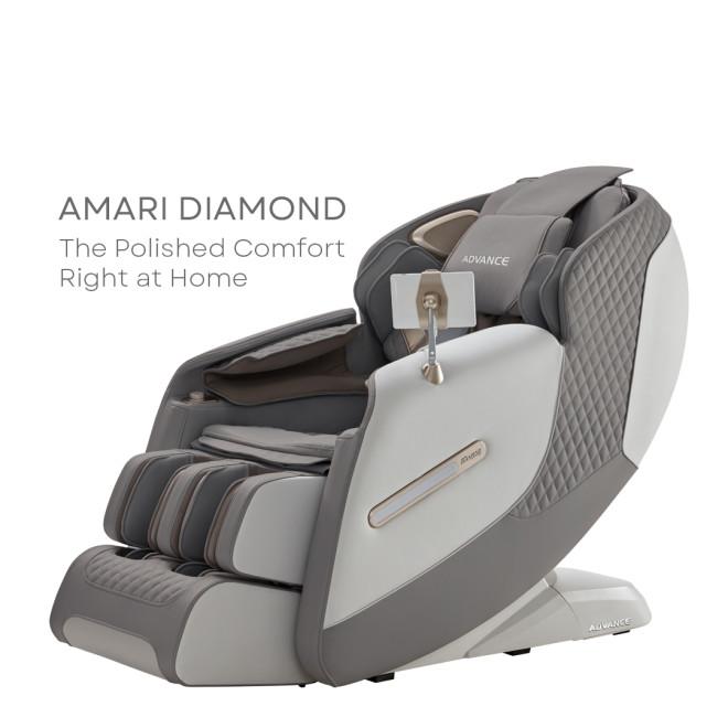 Gambar advance amari diamond HS8911 KURSI PIJAT ADVANCE ICHIRO AMARI DIAMOND - AGATE GRAY dari ADVANCE CENTER INDONESIA undefined Tokopedia