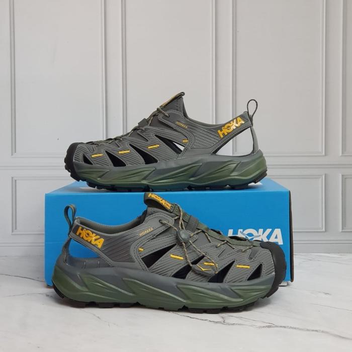 Gambar Sepatu HOKA ONE HOPARA Original / Sepatu Sandal - Grey, 41 dari Scarpa Shops undefined Tokopedia