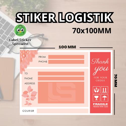 Gambar Stiker Label pengiriman Alamat paket Online shop/ olshop - 05 dari Label Sticker Specialist undefined Tokopedia