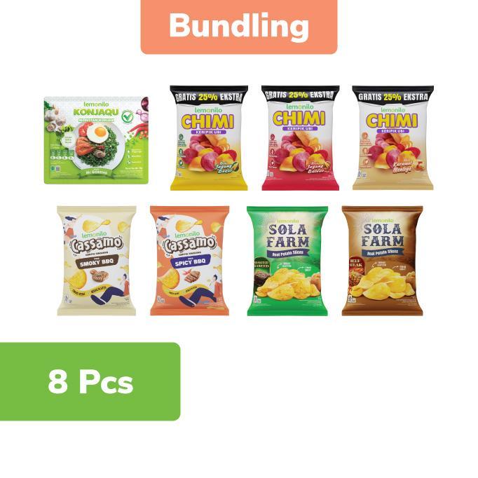 Gambar 8 Pcs Lemonilo Paket Bebas Gluten dari tokoberkat017 undefined Tokopedia