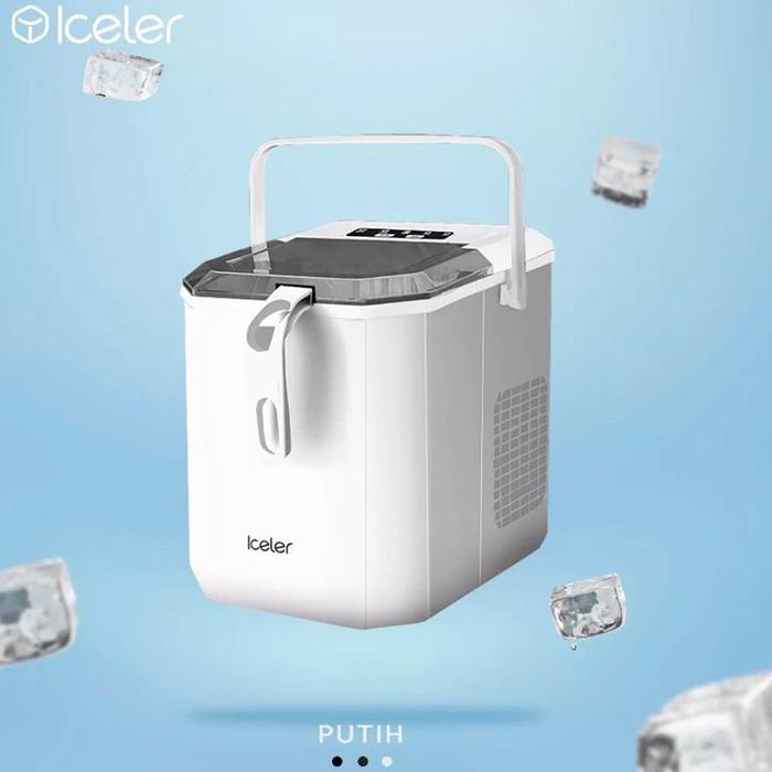 Jual Mesin Es Iceler Portable Ice Maker 12KG per Hari Dengan Handle ...