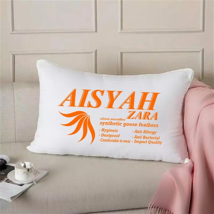 Gambar bantal tidur hotel murah silicon / silikon lebih bagus dari dacron - AISYAH TERBARU, BANTAL dari ASYIDA.CORP undefined Tokopedia