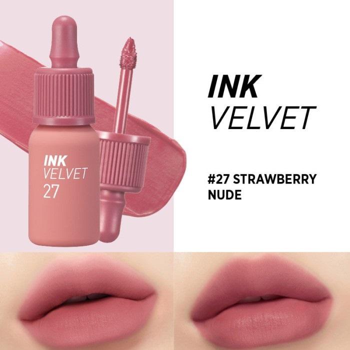Gambar Peripera Ink The Velvet Pearly Nigth Lip Tint Color Liptint Peri Pera - 27. Strawberry dari Nadiya St0re undefined Tokopedia