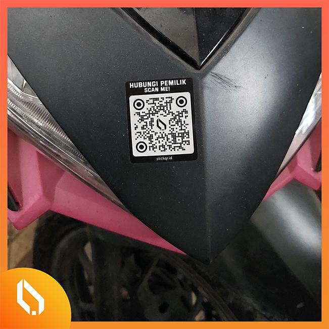 Gambar Stiker QR Code Unik Untuk Tandai Barang Berharga - StickQR  Type Basic - XS dari StickQR Official undefined Tokopedia