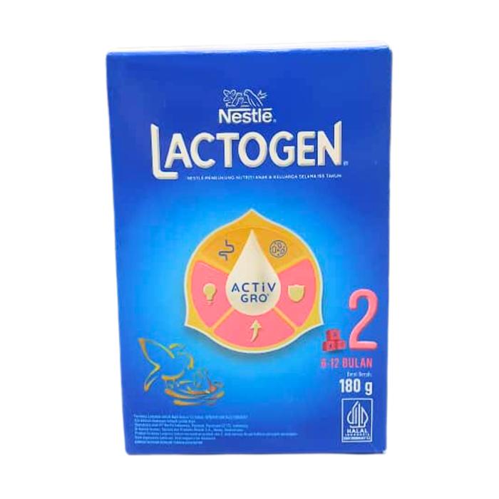 Gambar LACTOGEN 2 SUSU BAYI 6-12 BULAN 180 G SUSU FORMULA BAYI dari RAYA SUSU OFFICIAL undefined Tokopedia