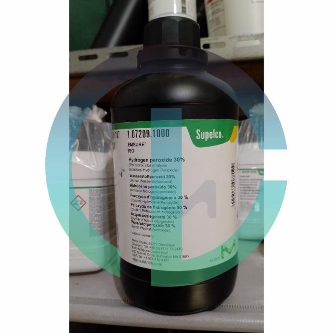 Gambar ZL Hydrogen Peroxide 30% / H2O2 / Hidrogen Peroksida 50 - 100 mL Merck - 100 mL dari yadisuryadi undefined Tokopedia