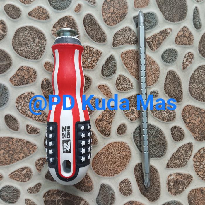 Gambar Obeng Plus-Minus USA ZZ ONE 4 inci dari PD Kuda Mas undefined Tokopedia