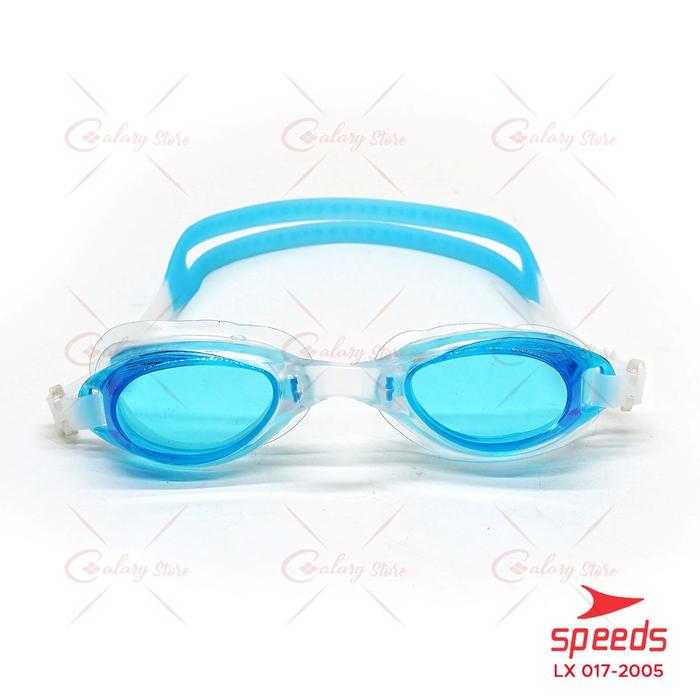Gambar Kacamata Renang Anak Remaja Anti Fog + Kotak Speeds LX 017-2005 - 2005BIRU dari Calary Toys undefined Tokopedia