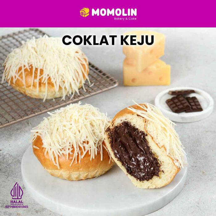 Gambar Momolin Bakery - Roti Coklat Keju | Roti Manis | Roti Isi Coklat dari Momolin Bakery undefined Tokopedia
